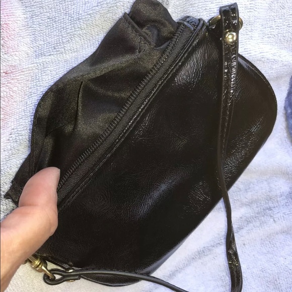 Coach poppy wristlet patent leather w satin NWOT - Picture 7 of 9